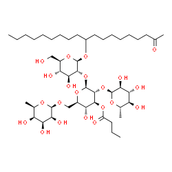 ChemSpider 2D Image | caminoside A | C47H84O21