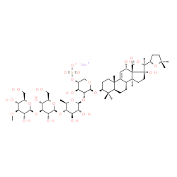 ChemSpider 2D Image | 11-Keto-boswellic acid | C54H85NaO27S