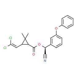 ChemSpider 2D Image | Zeta-Cypermethrin | C22H19Cl2NO3