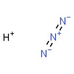 ChemSpider 2D Image | Hydrogen azide | HN3