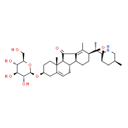 ChemSpider 2D Image | Pseudojervine | C33H49NO8