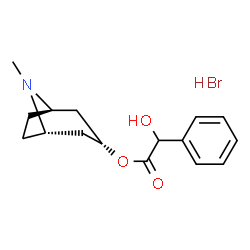 ChemSpider 2D Image | Homatropine HBr | C16H22BrNO3