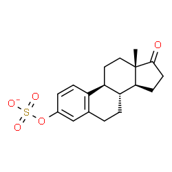 ChemSpider 2D Image | estrone 3-sulfate anion | C18H21O5S