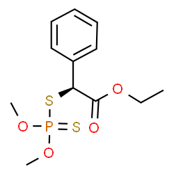 ChemSpider 2D Image | S-a-Ethoxycarbonylbenzyl O,O-dimethyl phosphorodithioate | C12H17O4PS2