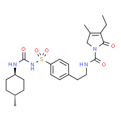 ChemSpider 2D Image | Glimepiride | C24H34N4O5S