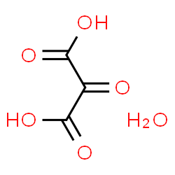 ChemSpider 2D Image | Ketomalonic acid monohydrate | C3H4O6