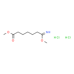 ChemSpider 2D Image | DIMETHYL PIMELIMIDATE DIHYDROCHLORIDE | C9H19Cl2NO3