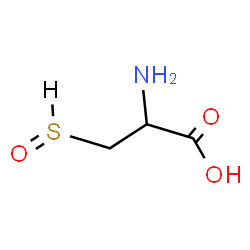ChemSpider 2D Image | 3-(Oxido-lambda~4~-sulfanyl)-L-alanine | C3H7NO3S