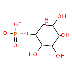 ChemSpider 2D Image | (1R,2S,3R,4S,5S,6S)-2,3,4,5,6-Pentahydroxycyclohexyl phosphate | C6H11O9P