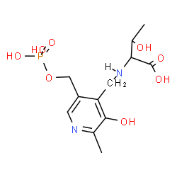 ChemSpider 2D Image | N-PYRIDOXYL-THREONINE-5-MONOPHOSPHATE | C12H19N2O8P