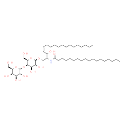 ChemSpider 2D Image | Galabiosylceramide (d18:1/18:0) | C48H91NO13