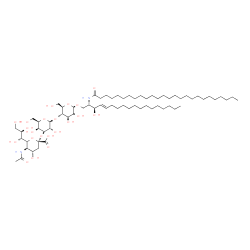 ChemSpider 2D Image | Ganglioside GM3 (d18:1/26:0) | C67H124N2O21