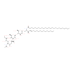 ChemSpider 2D Image | Ganglioside GM3 (d18:1/25:0) | C66H122N2O21