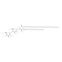 ChemSpider 2D Image | Lactosylceramide (d18:1/26:0) | C56H107NO13