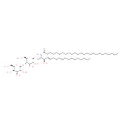 ChemSpider 2D Image | Lactosylceramide (d18:1/25:0) | C55H105NO13