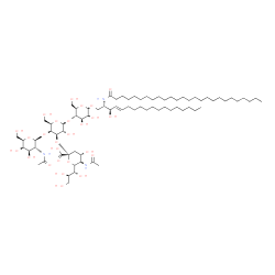ChemSpider 2D Image | Ganglioside GM2 (d18:1/26:0) | C75H137N3O26