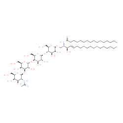 ChemSpider 2D Image | Tetrahexosylceramide (d18:1/16:0) | C60H110N2O23