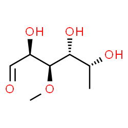 ChemSpider 2D Image | 6-Deoxy-3-O-methylaltrose | C7H14O5