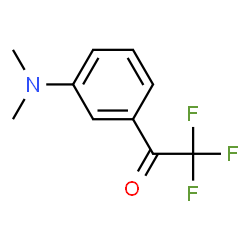 ChemSpider 2D Image | 1-[3-(Dimethylamino)phenyl]-2,2,2-trifluoroethanone | C10H10F3NO