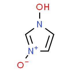 ChemSpider 2D Image | 1H-Imidazol-1-ol 3-oxide | C3H4N2O2