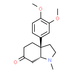ChemSpider 2D Image | (+)-Mesembrine | C17H23NO3
