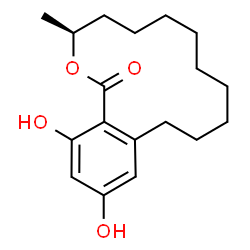 ChemSpider 2D Image | zearalane | C18H26O4
