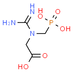 ChemSpider 2D Image | N-Carbamimidoyl-N-(phosphonomethyl)glycine | C4H10N3O5P