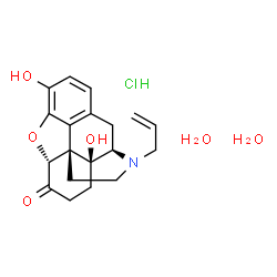 ChemSpider 2D Image | naloxone | C19H26ClNO6