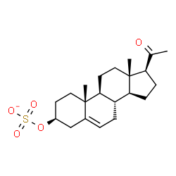 ChemSpider 2D Image | Pregnenolone monosulfate | C21H31O5S