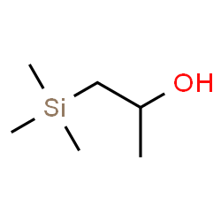 ChemSpider 2D Image | 1-(Trimethylsilyl)-2-propanol | C6H16OSi