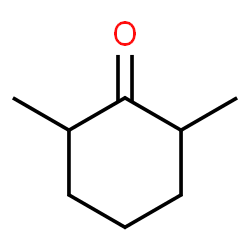 ChemSpider 2D Image | 2,6-Dimethylcyclohexanone | C8H14O