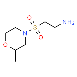 ChemSpider 2D Image | 2-[(2-Methyl-4-morpholinyl)sulfonyl]ethanamine | C7H16N2O3S
