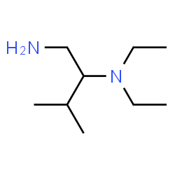 ChemSpider 2D Image | N~2~,N~2~-Diethyl-3-methyl-1,2-butanediamine | C9H22N2