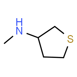 ChemSpider 2D Image | N-methylthiolan-3-amine | C5H11NS