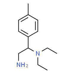 ChemSpider 2D Image | [2-amino-1-(4-methylphenyl)ethyl]diethylamine | C13H22N2