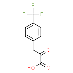 ChemSpider 2D Image | 2-Oxo-3-(4-(trifluoromethyl)phenyl)propanoic acid | C10H7F3O3