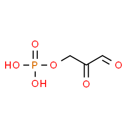ChemSpider 2D Image | Hydroxypyruvaldehyde phosphate | C3H5O6P