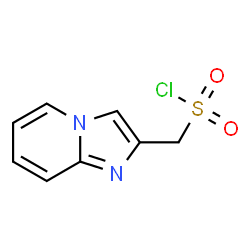 ChemSpider 2D Image | Imidazo[1,2-a]pyridin-2-ylmethanesulfonyl chloride | C8H7ClN2O2S