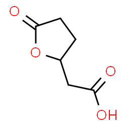 ChemSpider 2D Image | Tetrahydro-5-oxo-2-furanacetic acid | C6H8O4