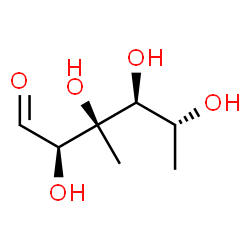 ChemSpider 2D Image | 6-Deoxy-3-C-methyl-D-gulose | C7H14O5