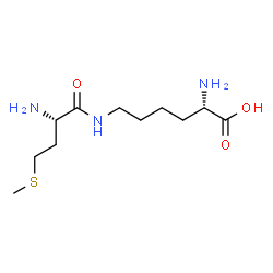 ChemSpider 2D Image | N~6~-L-Methionyl-L-lysine | C11H23N3O3S