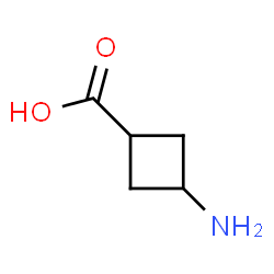 ChemSpider 2D Image | 3-Aminocyclobutanecarboxylic acid | C5H9NO2