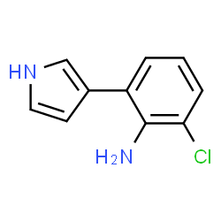 ChemSpider 2D Image | monodechloroaminopyrrolnitrin | C10H9ClN2