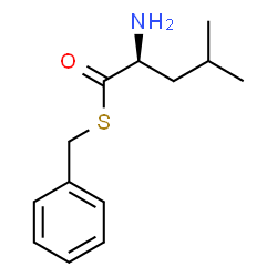 ChemSpider 2D Image | S-Benzyl (2S)-2-amino-4-methylpentanethioate | C13H19NOS