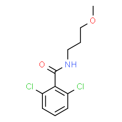 ChemSpider 2D Image | 2,6-Dichloro-N-(3-methoxypropyl)benzamide | C11H13Cl2NO2
