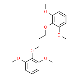 ChemSpider 2D Image | 1,1'-[1,3-Propanediylbis(oxy)]bis(2,6-dimethoxybenzene) | C19H24O6