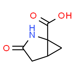 ChemSpider 2D Image | 3-Oxo-2-azabicyclo[3.1.0]hexane-1-carboxylic acid | C6H7NO3