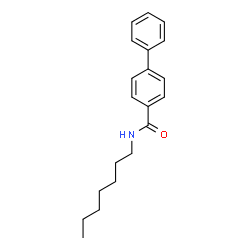 ChemSpider 2D Image | N-Heptyl-4-biphenylcarboxamide | C20H25NO