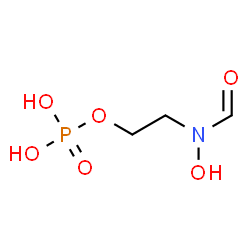 ChemSpider 2D Image | 2-[Formyl(hydroxy)amino]ethyl dihydrogen phosphate | C3H8NO6P