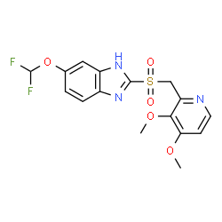 ChemSpider 2D Image | PANTOPRAZOLE SULFONE | C16H15F2N3O5S